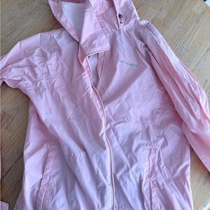 SOLD Columbia Pink Rain Jacket